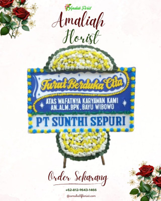Papan Bunga Duka di Baregbeg