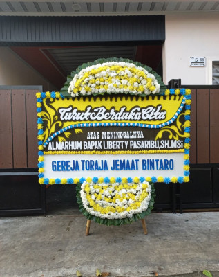 Papan Bunga Duka di Baregbeg