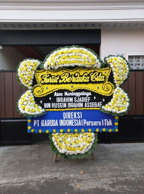 Papan Bunga Duka di Baregbeg