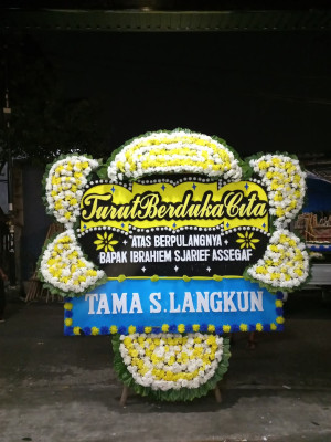 Papan Bunga Duka di Baregbeg